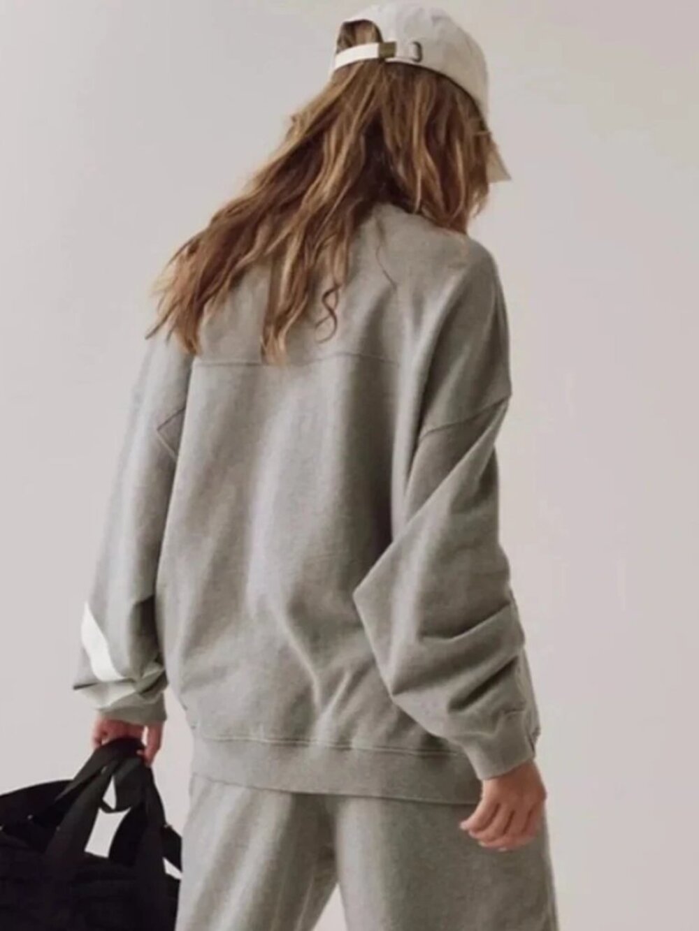 Free People Fp Movement Ash All Star Buti Logo Crew Neck Pullover Sweatshirt XL - Picture 2 of 6